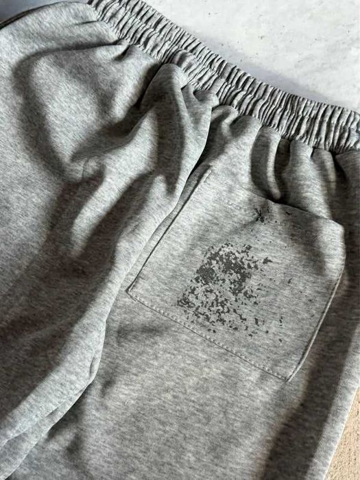 USA SWEATPANTS Y2K(Сірі мішкуваті спортивні штани)