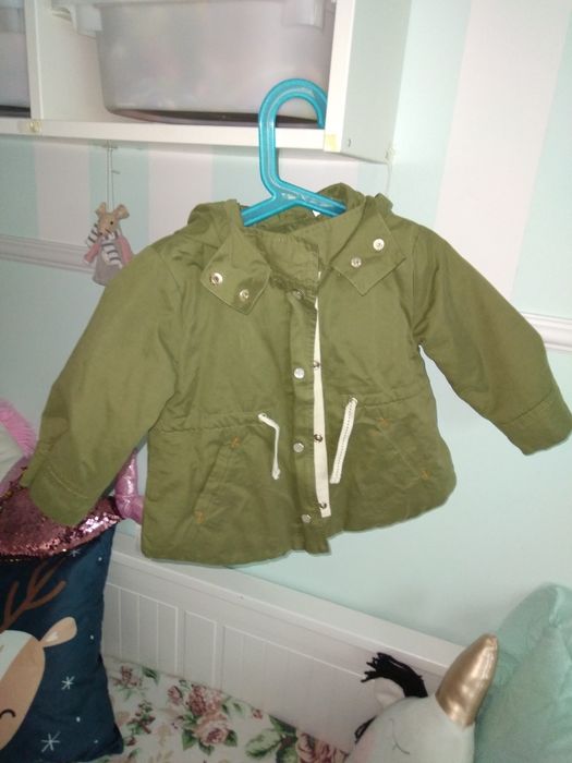 Kurtka parka zara r 80 cm