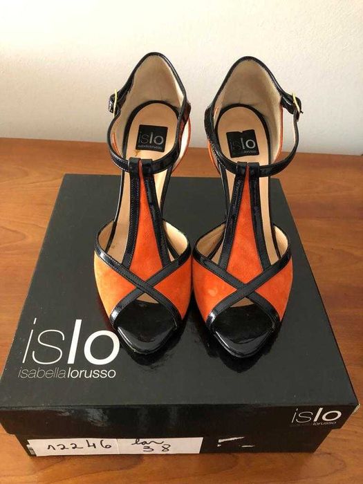Sapatos senhora italianos ISLO Isabella Lorusso NOVOS - Tam38