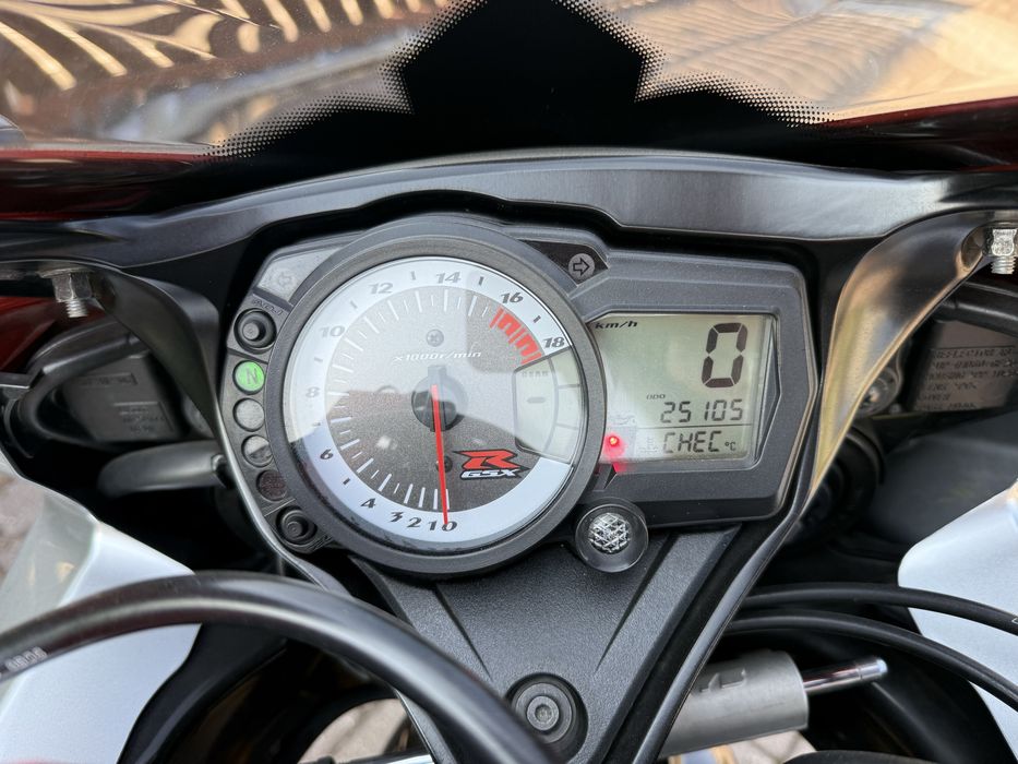 Suzuki GSXR 600 K8 2008r 25 tys przebiegu