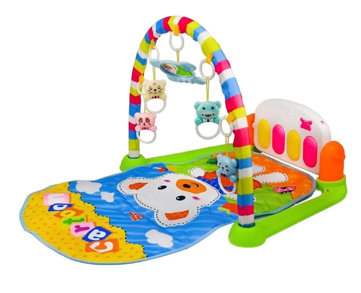 Дитячий музичний розвивальний килимок із дугою Happy Carpet