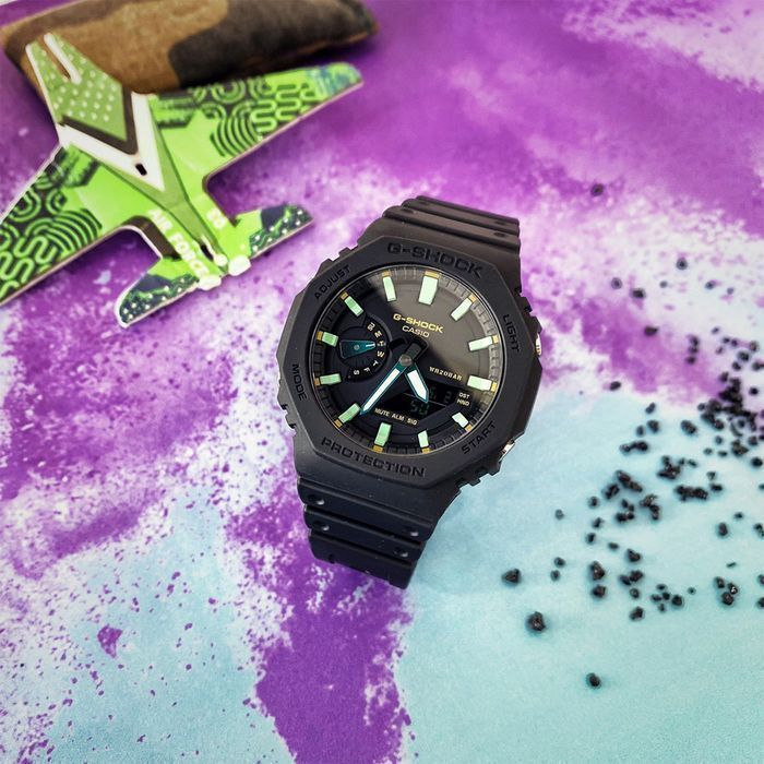 Часы Casio GA-2100RC-1A ! Оригинал! Фирменная гарантия 2 года!