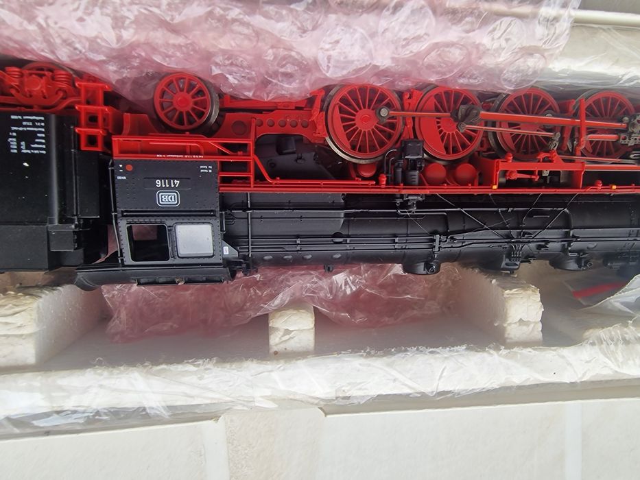 Locomotiva a carvão  alemã  digital com todos os sons nova caixa .