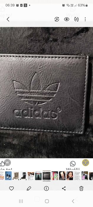 Adidas portfel nowy na prezent
