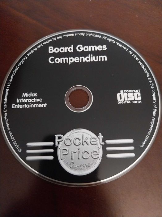 Videojogo, CD Board Games Compendium, Pocket Price Games