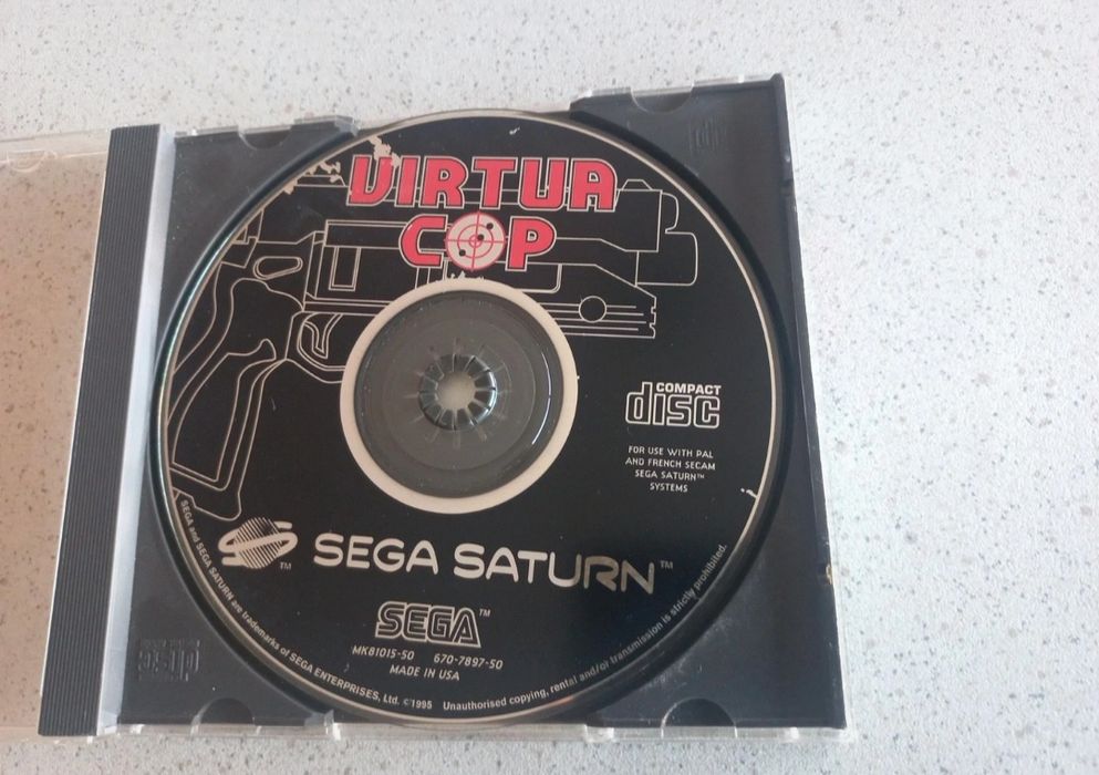 Jogo para Sega Saturn - Virtua Cop