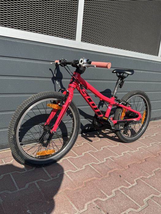 Rower dziecięcy Scott 20 cali czerwony