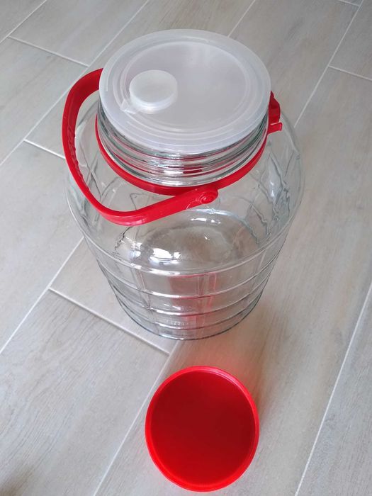 Frasco de vidro de 10 L