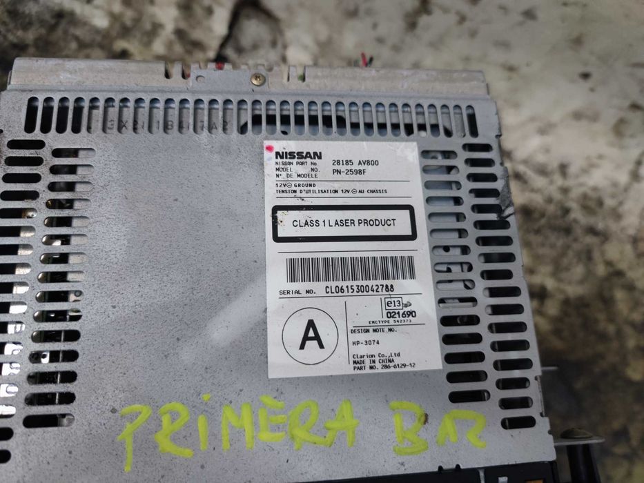 Nissan Primera P12 Nawigacja DVD Zmieniarka CD