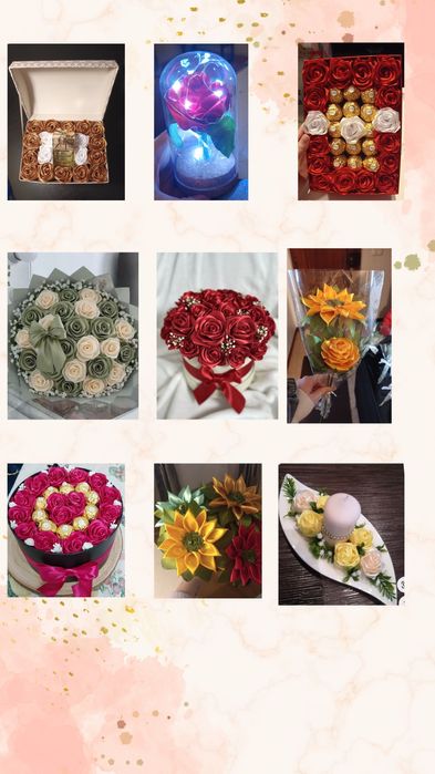 Lindas flores eternas