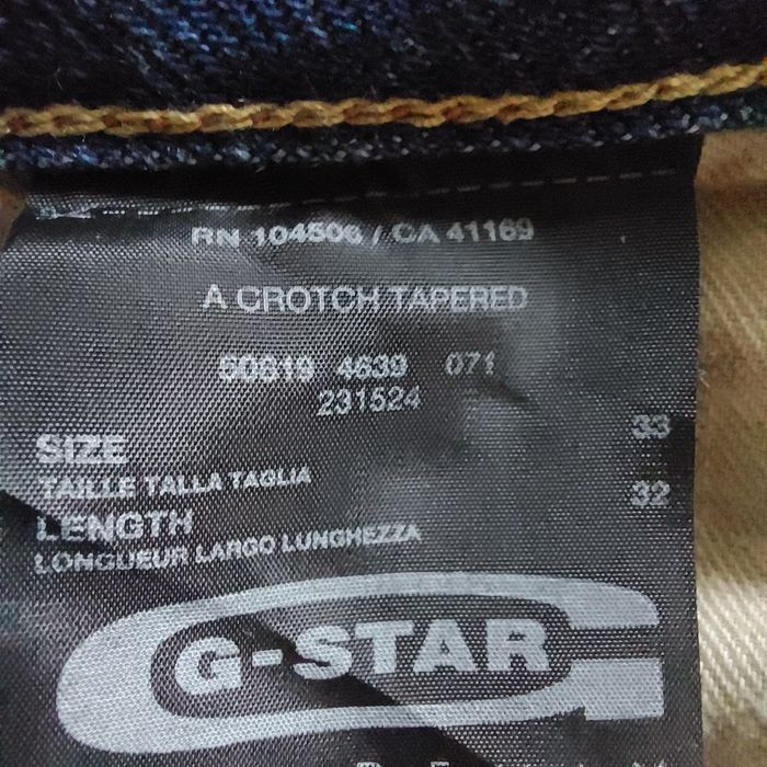 Jeansy G-Star model A-Crotch 33/32