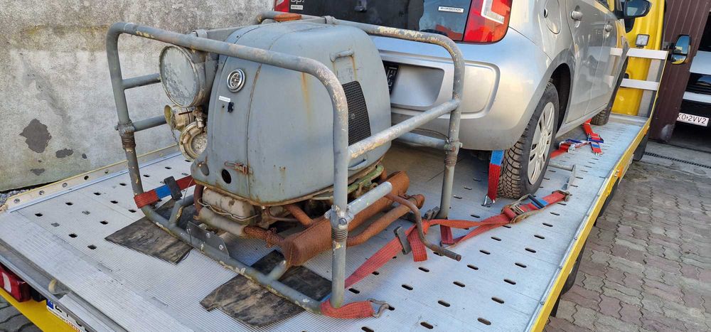 Pompa wody strazacka silnik garbus