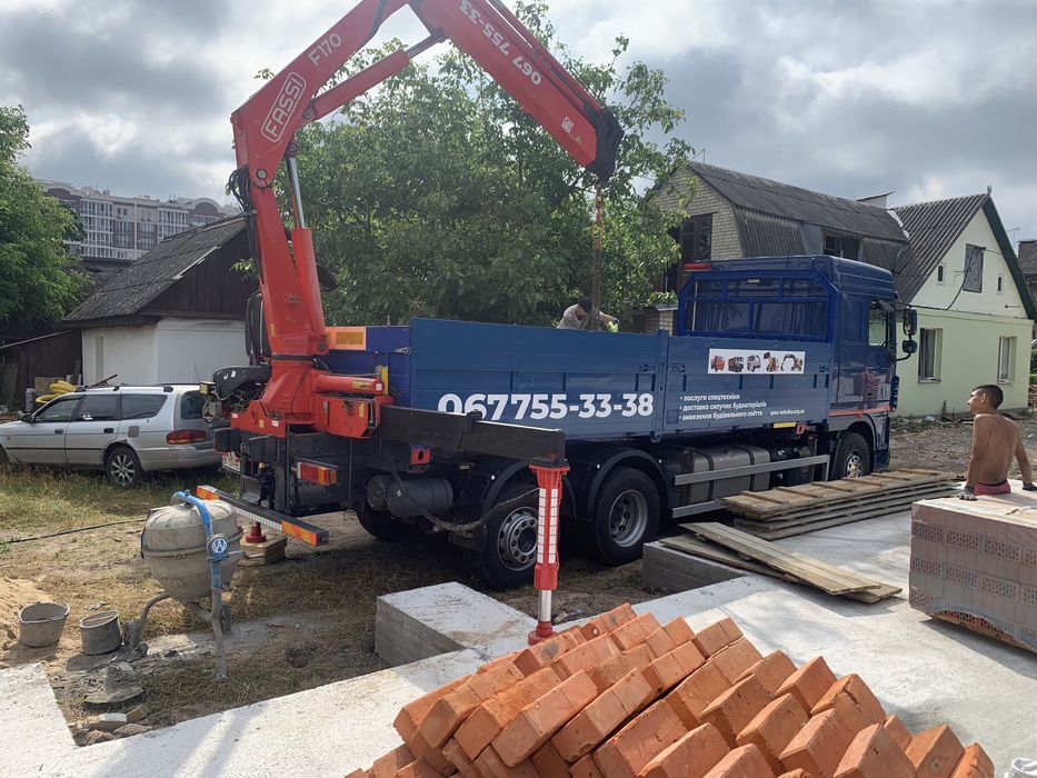 Послуги Кран Манипулятора Услуги ЖБ кольца