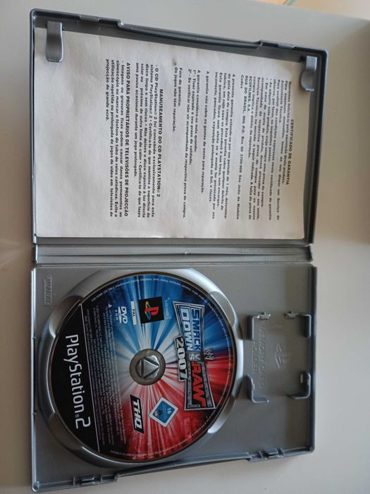 Jogo SmackDown vs Raw 2007 - PlayStation 2