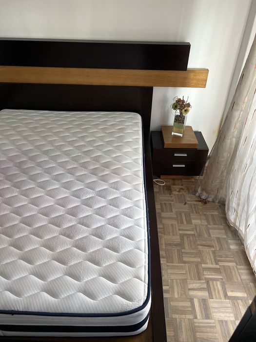 Cama Casal madeira maciça (SEM COLCHÃO)