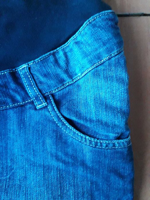 Джинсова спідниця для вагітної, розмір 14.
Yessica