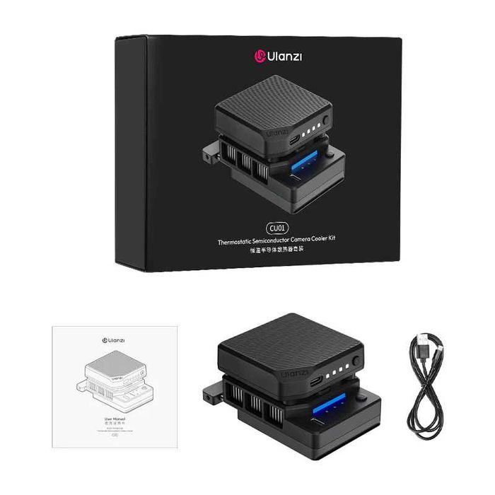 Ulanzi CU01 - Вентилятор охолодження камер для Sony, Canon, Fuji