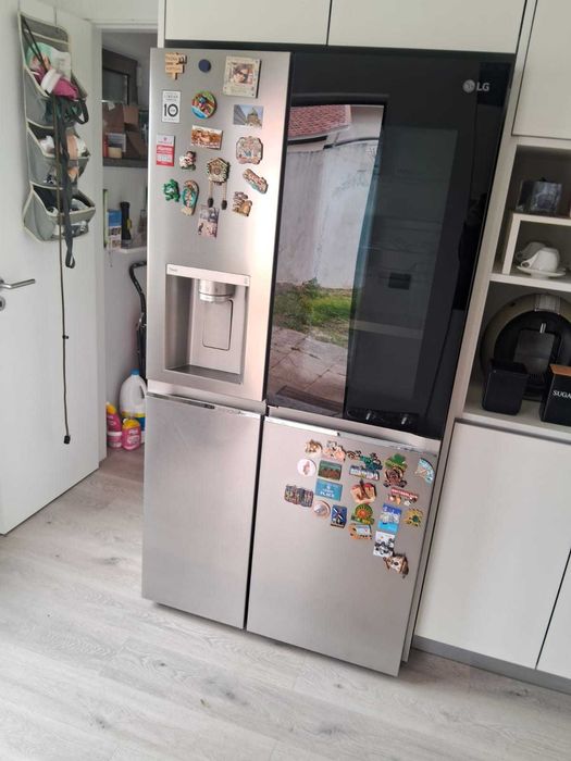 Frigorífico americano LG 628L com água, gelo e Wi-Fi