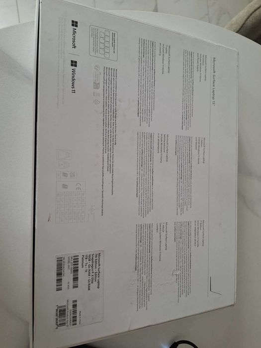 Laptop Microsoft Surface 7th edition platin snapdragon x elite 16gb, ssd 1TB, 15''