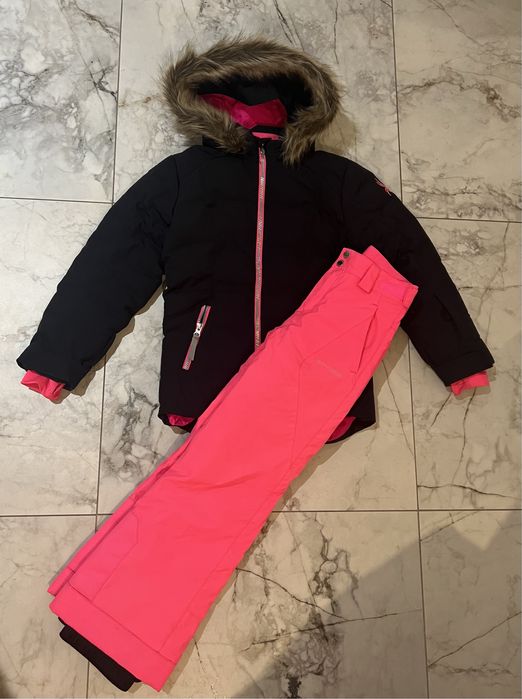 Kombinezon zimowy spyder kurtka spyder 140 spodnie zimowe spyder 140