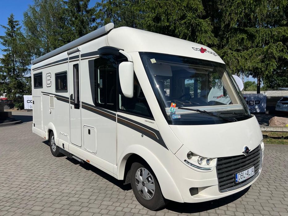 Carthago C-Tourer I143LE - ALKO, FIAT,  automatyczne podpory, sat, tv, solar, klima dometic, 1 właściciel