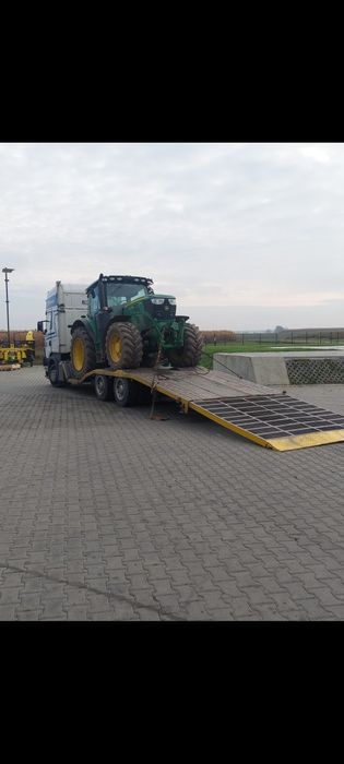 Holowanie tir  Pomoc drogowa transport maszyn