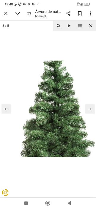 Árvore de Natal grande