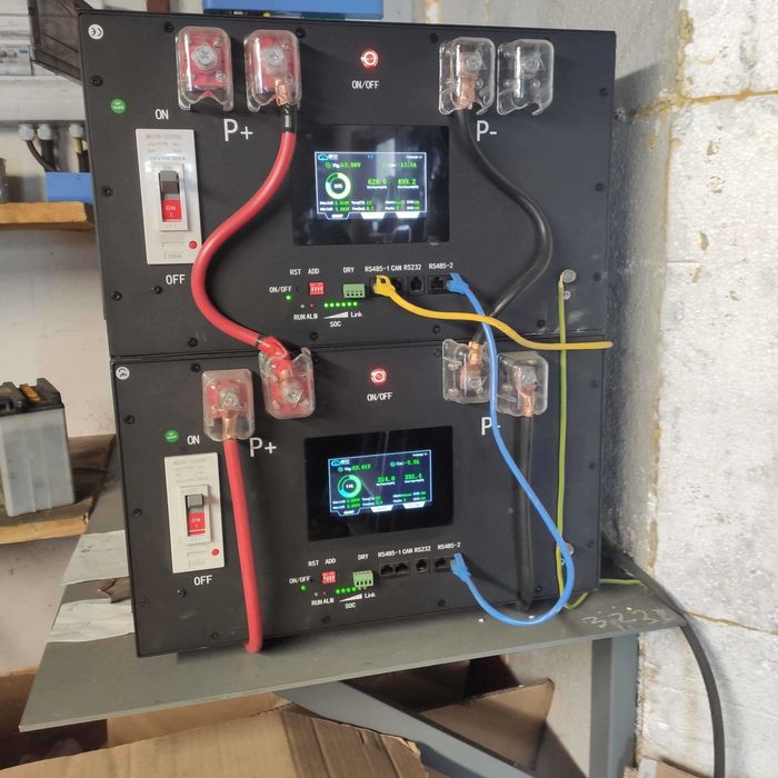 Magazyn energii 48V / 17kW / JK BMS V19 200A /EVE 314AH MB31/gaśnica