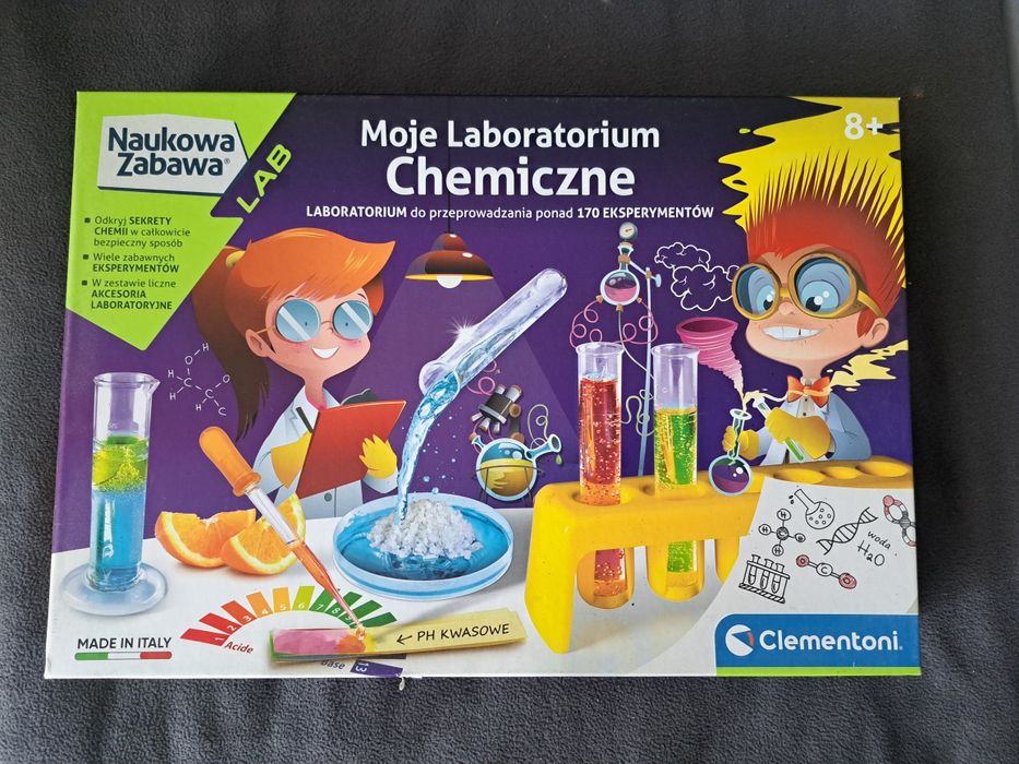 Moje laboratorium chemiczne Clementoni