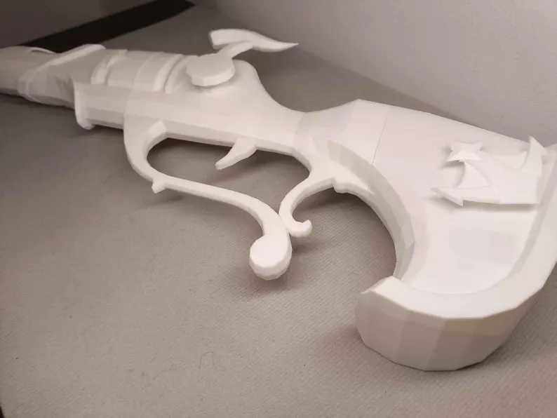 Genshin Impact - Chevreuse Rifle arma para cosplay/prop