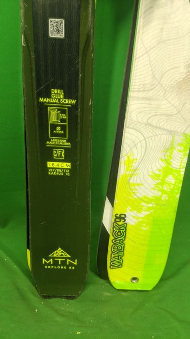 Скітур комплекти 177 і 184 см+ пінові кріплення + камус
