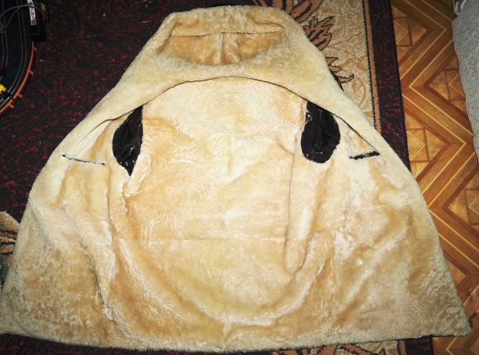 Продам дублёнку кожаную на меху.