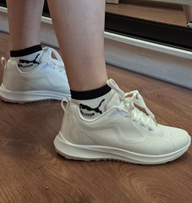 Кросівки текстиль білі