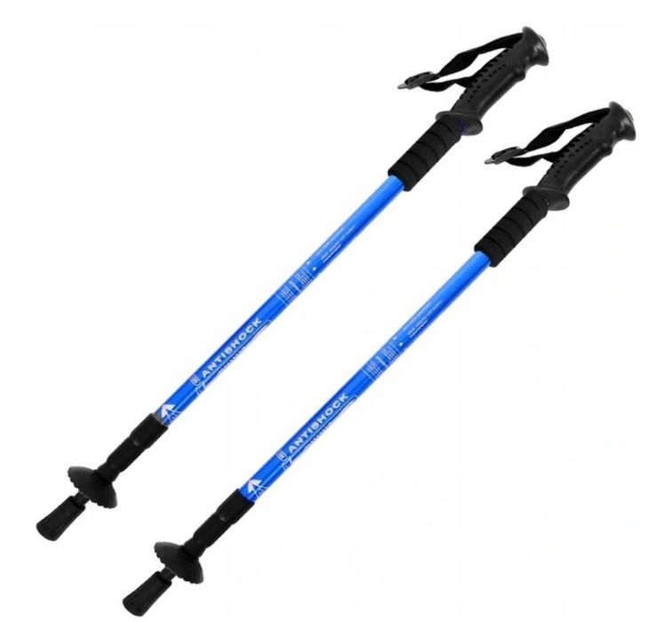 KIJKI TREKKINGOWE do chodzenia nordic walking 63-135cm para 2 SZTUKI