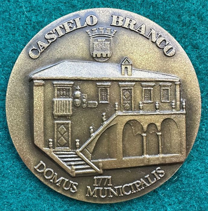Medalha em bronze Castelo Branco