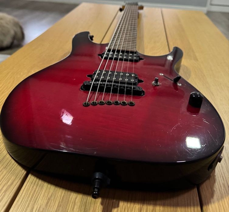 Guitarra Elétrica Flame Custom Shop - Acabamento Único Flamed Maple