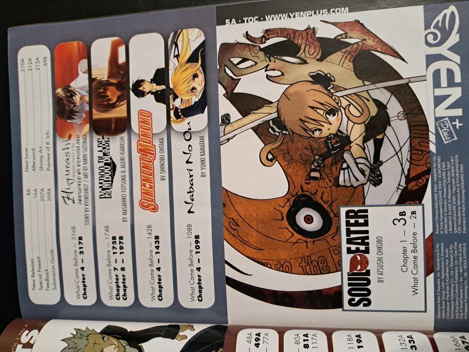 Revista manga Yen Plus Novembro 2008 vol 1 no 4 - PORTES GRÁTIS