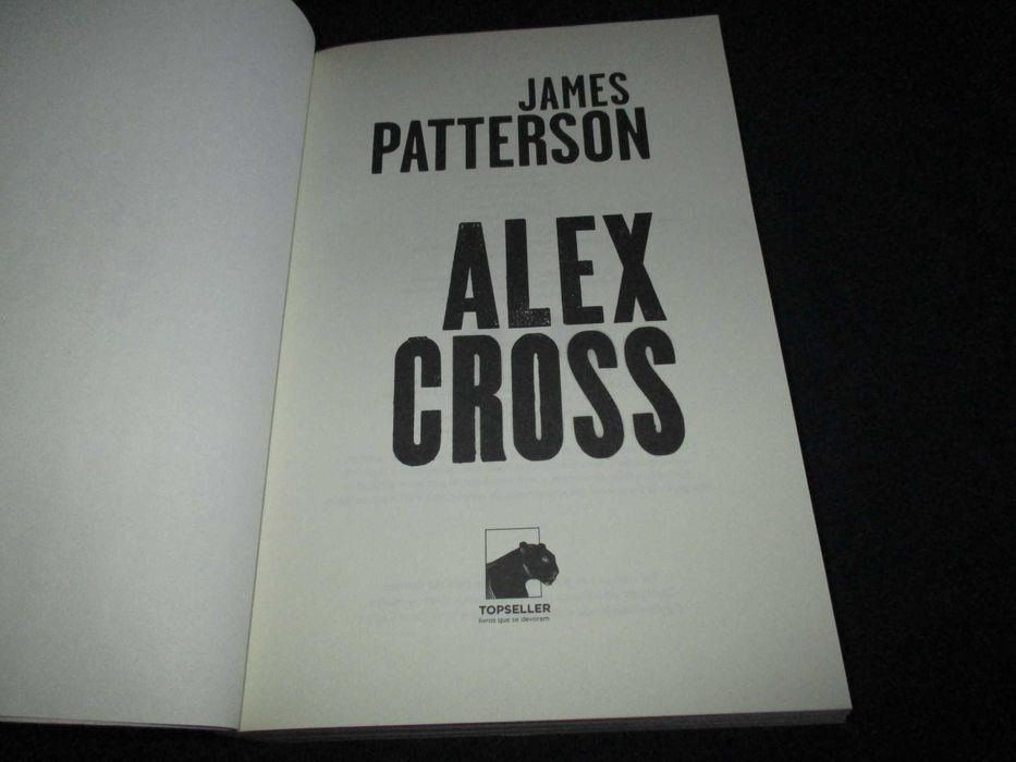 Livros Alex Cross James Patterson 1 a 4