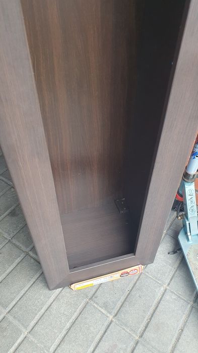 Półka wisząca brązowa