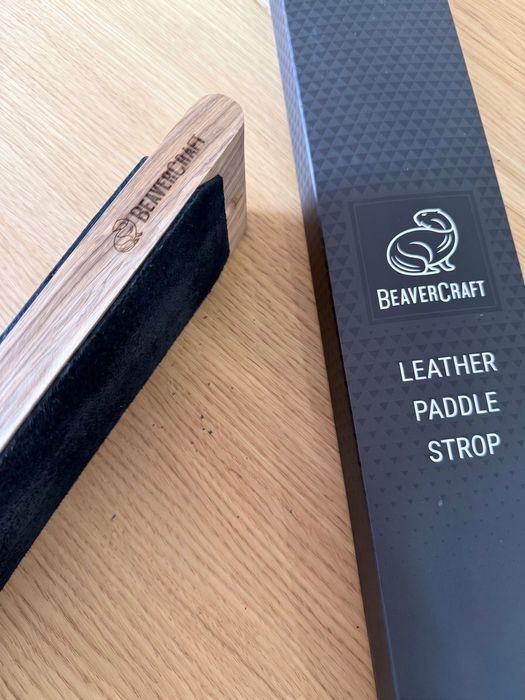 Asentador de Couro BeaverCraft — Como Novo