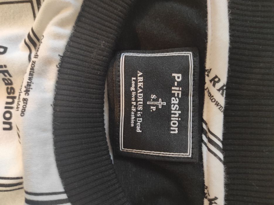 Arkadius is dead, long life P-iFashion. Bluza męska