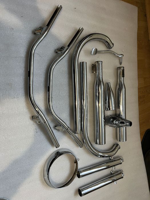 Chromowane części Wsk wfm shl jawa junak dkw bmw iż romet komar