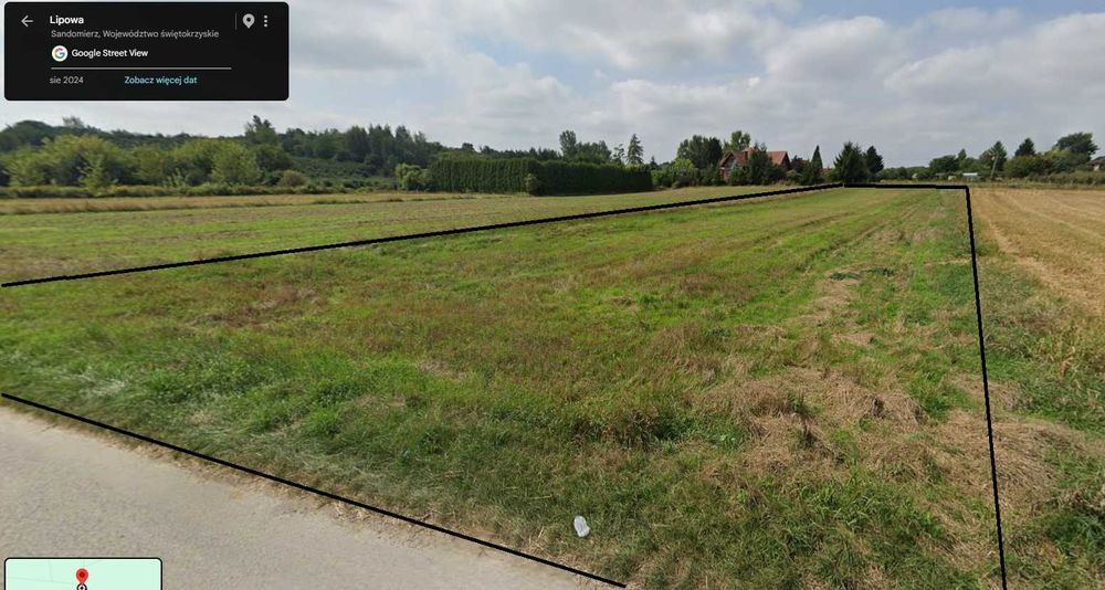 Sprzedam działki w Sandomierzu ul. Lipowa (ponad 19 i 26 arów)
