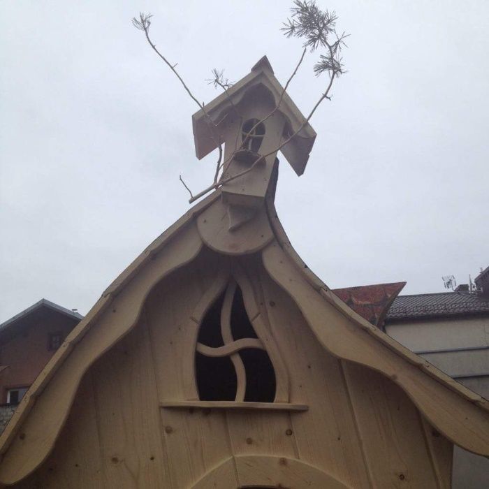 Domki drewniane - Baba Jaga - do ogrodu , na dzialke , place zabaw