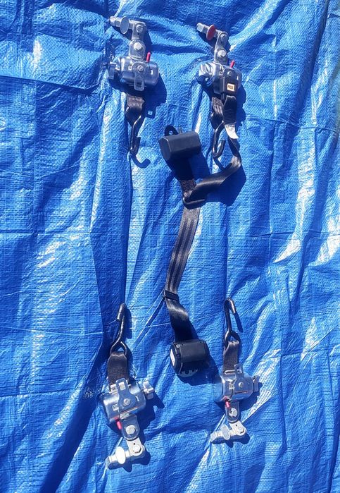 AMF Zestaw Pasów dla Niepełnosprawnych na wózku inwalidzkim Mocowanie