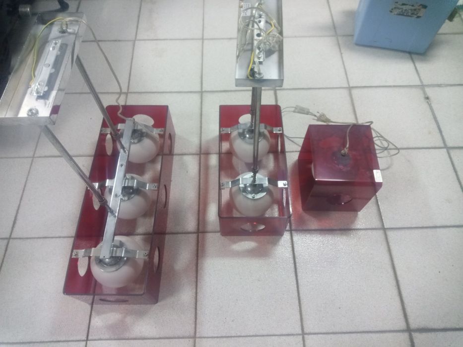 Conjunto de candeeiros de sala