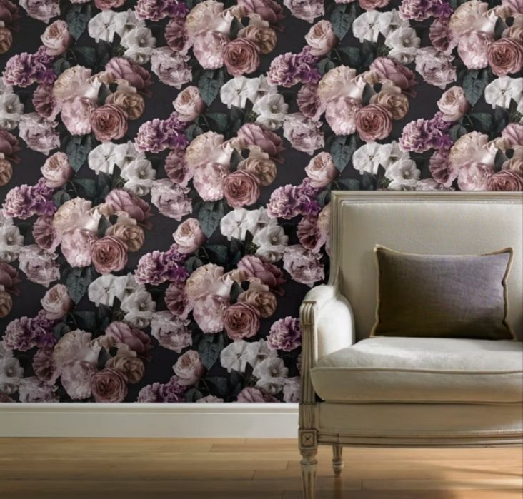 Tapeta winylowa na flizelinie GoodHome Drosera kwiaty 5m