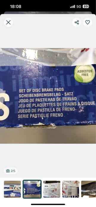 Jogo Pastilhas Travão Coperol Volvo