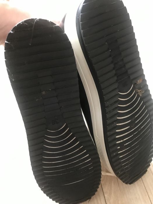 Кожаные кеды на осень