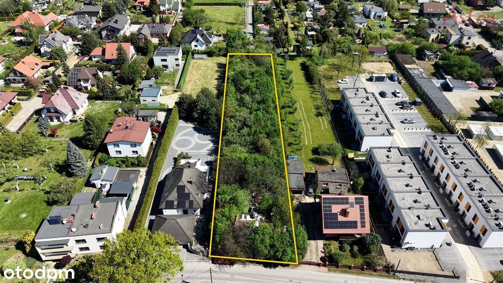 Tychy ul. Rybna, 2460 m², pod dom lub inwestycje